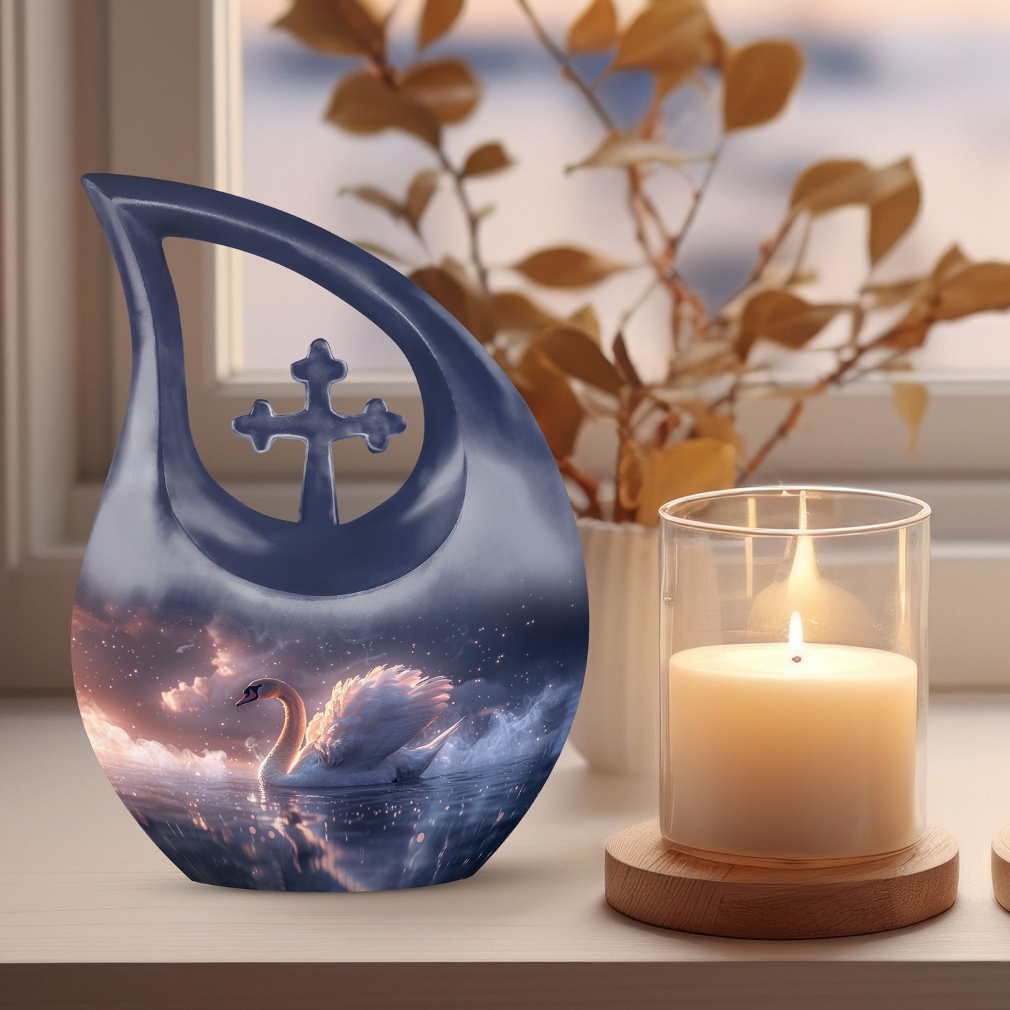 10 inch Mystical Ember Reflections Memorial Urn 