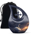 Swan Cremation Urns For Human Ashes - Funeral Urns For Women & Men