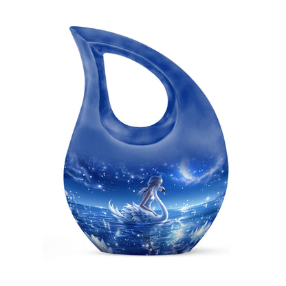 Personalized Bird Cremation Urn for Human Ashes - 10-inch, 200 cu in - Yatskia