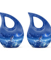 Swan Dreamscape - Swan Urns Large Funeral Large Urns For Ashes