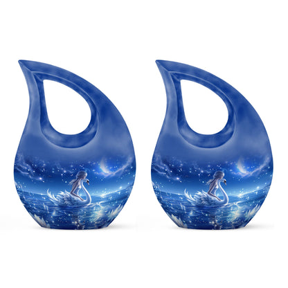 Personalized Bird Cremation Urn for Human Ashes - 10-inch, 200 cu in - Yatskia