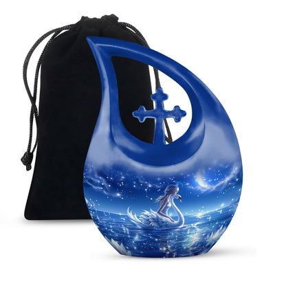 Personalized Bird Cremation Urn for Human Ashes - 10-inch, 200 cu in - Yatskia