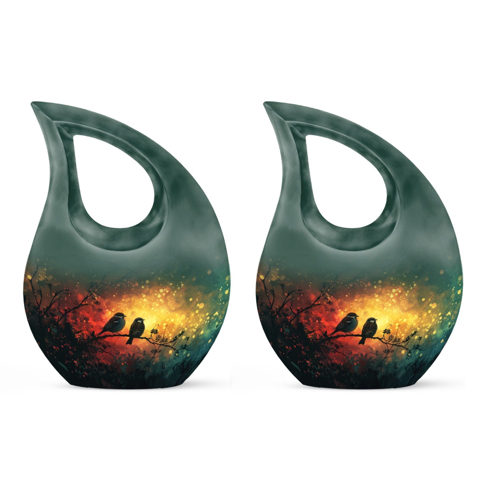 Twilight Melody Dream Urn, 10-inch, Cross Drop Design, 