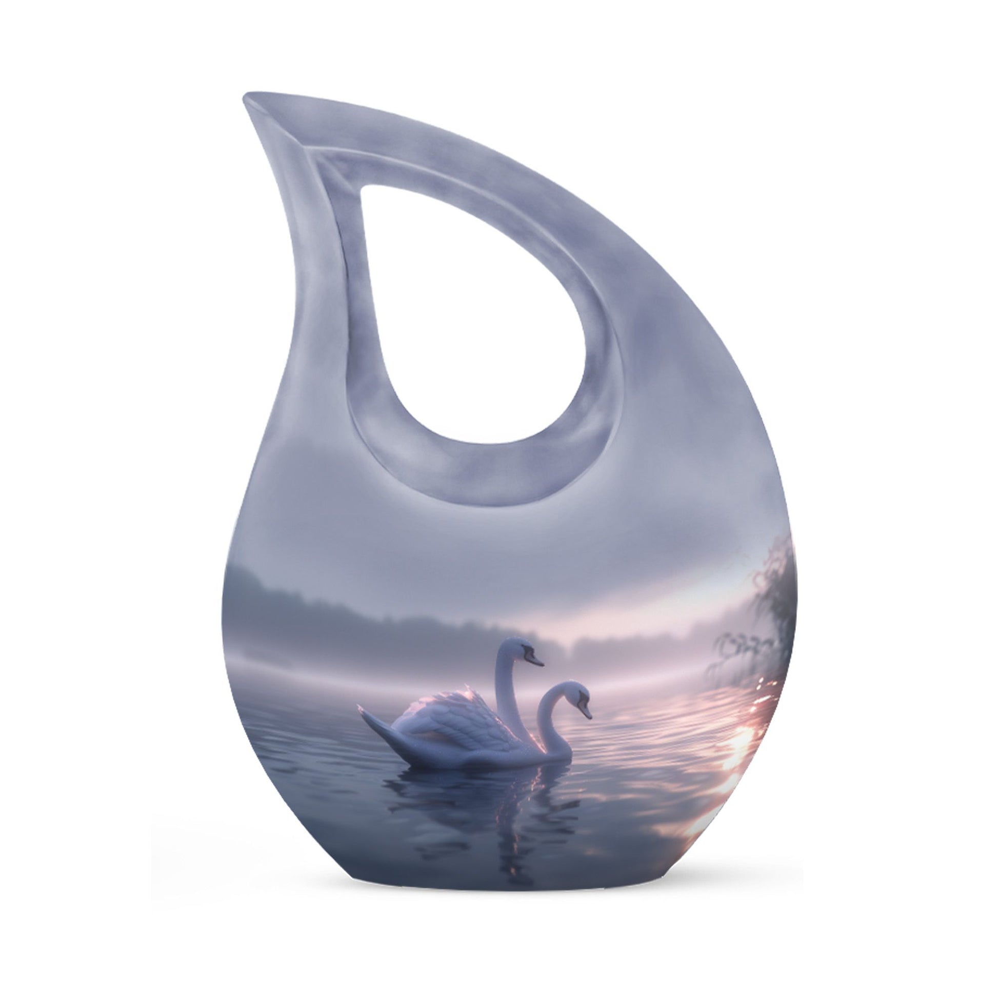 10 Inch Tranquil Waters Romance Urn 