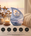 10 Inch Tranquil Waters Romance Urn 