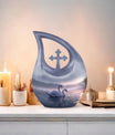 10 Inch Tranquil Waters Romance Urn 