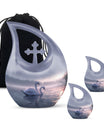 Dual Swan Cremation Urn For Human Ashes For Men and Women