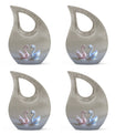 Duo Swan Keepsake Cremation Urn For Human Ashes - Mini Urns For Ashes