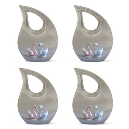 Personalized Bird Keepsake Urn for Human Ashes - 3-inch, 3 cu in - Yatskia