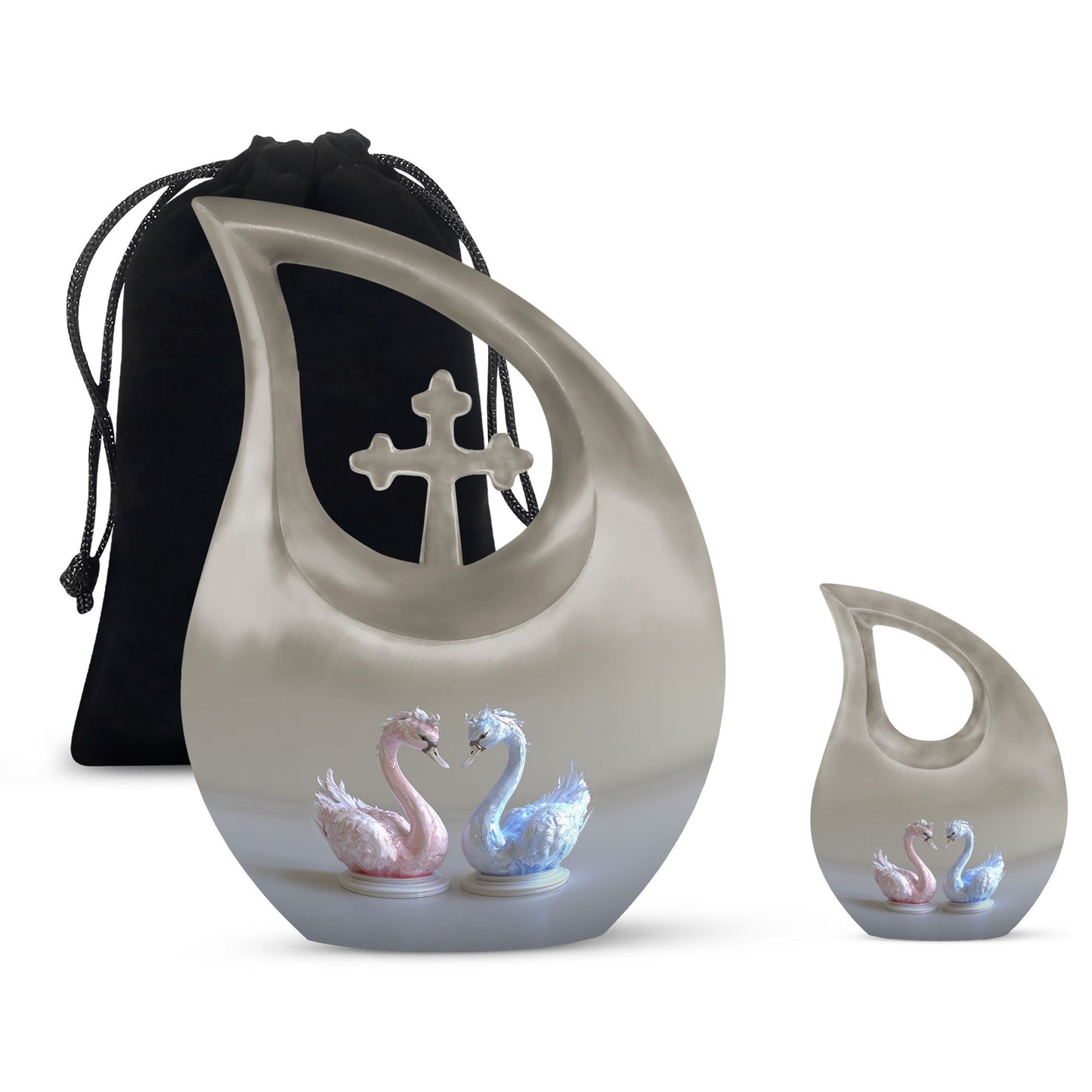 Personalized Bird Keepsake Urn for Human Ashes - 3-inch, 3 cu in - Yatskia