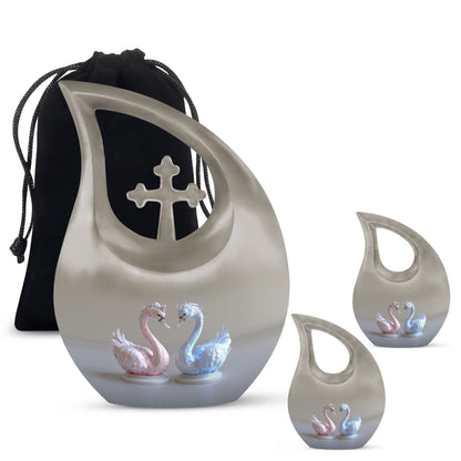 Personalized Bird Keepsake Urn for Human Ashes - 3-inch, 3 cu in - Yatskia