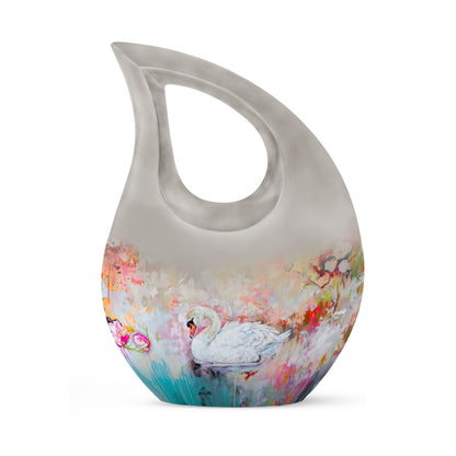 Personalized Bird Cremation Urn for Adults - 10-inch, 200 cu in - Yatskia
