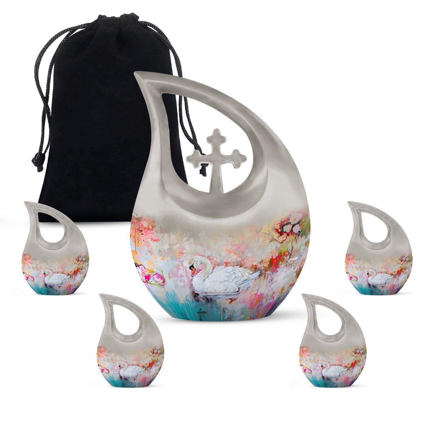 Personalized Bird Cremation Urn for Adults - 10-inch, 200 cu in - Yatskia