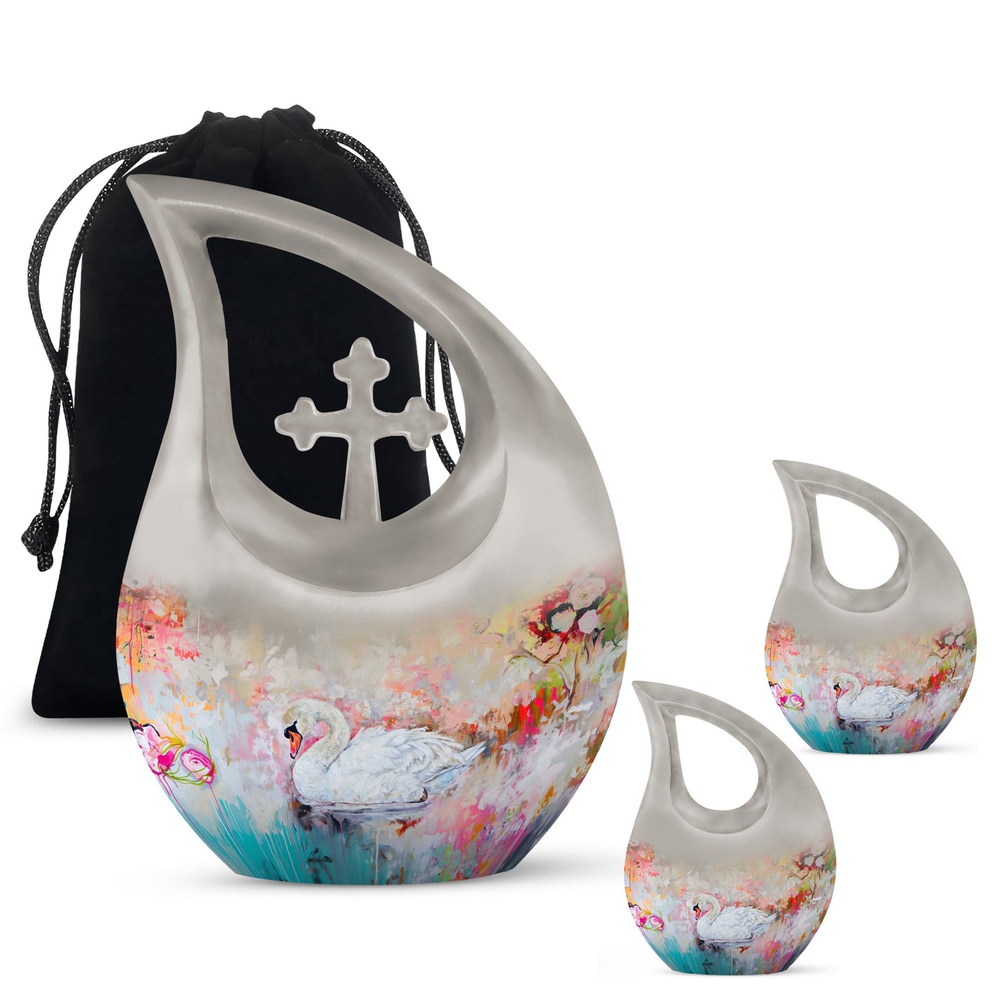 Personalized Bird Cremation Urn for Adults - 10-inch, 200 cu in - Yatskia