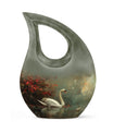 Graceful Swan Cremation Urns For Human Ashes - Urn for Dad and Mom