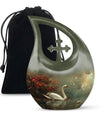 Graceful Swan Cremation Urns For Human Ashes - Urn for Dad and Mom