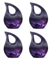 Purple Swan Cremation Urns For Human Ashes - Funeral Urns For Ashes
