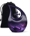 Purple Swan Cremation Urns For Human Ashes - Funeral Urns For Ashes