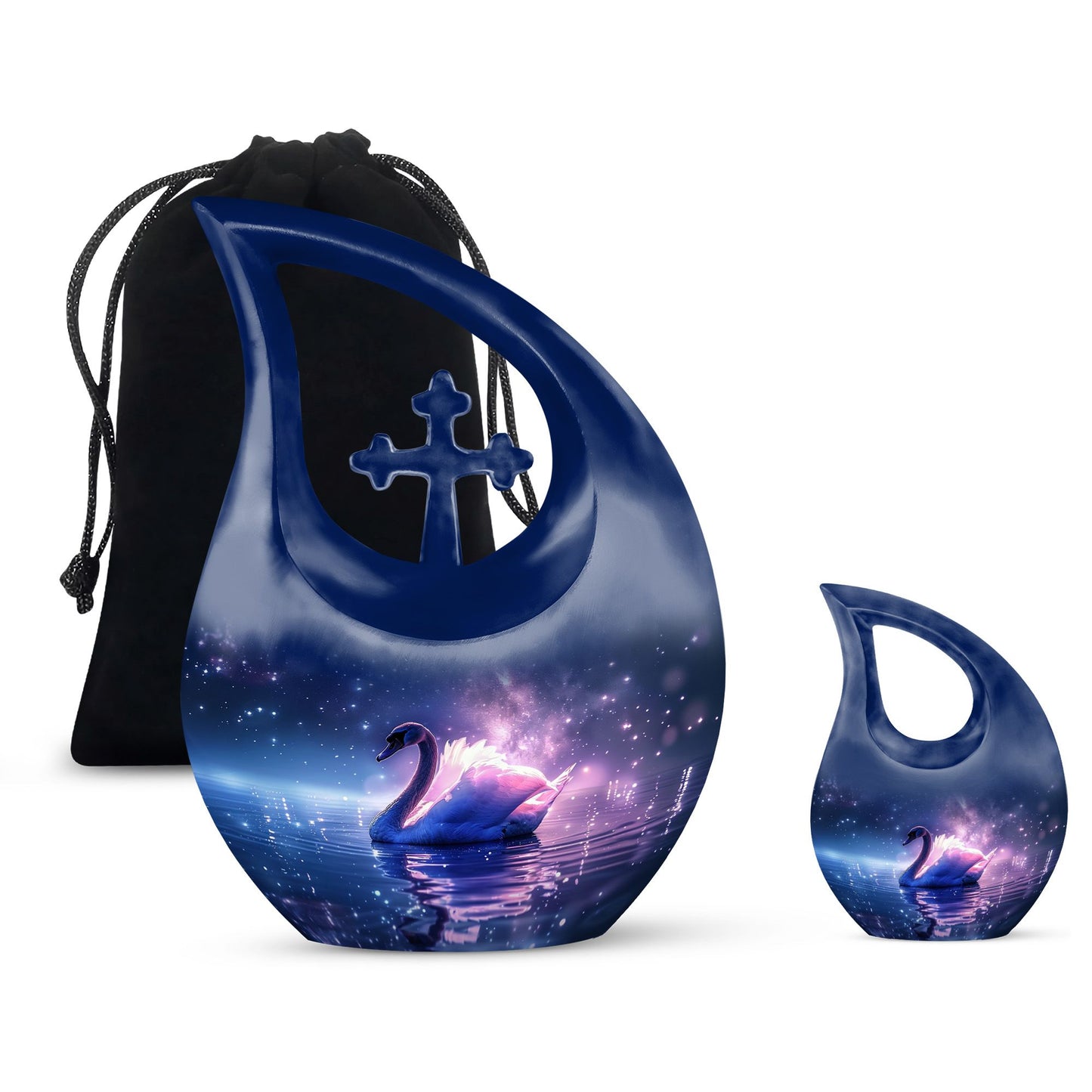 Personalized Bird Cremation Urn for Mom - 10-inch, 200 cu in - Yatskia