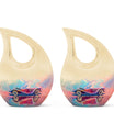 Vibrant Car Design Cremation Urn for Human Ashes - Burial Urns For Ashes