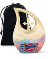 Vibrant Car Design Cremation Urn for Human Ashes - Burial Urns For Ashes