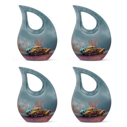 10-inch Retro Chrome Illusion Cross Drop