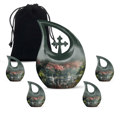 Personalized Bird Cremation Urn for Adults - 10-inch, 200 cu in - Yatskia