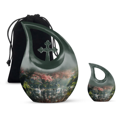 Personalized Bird Cremation Urn for Adults - 10-inch, 200 cu in - Yatskia