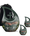 Cherry Blossom Cremation Urns For Human Ashes - Swan Urns For Adults
