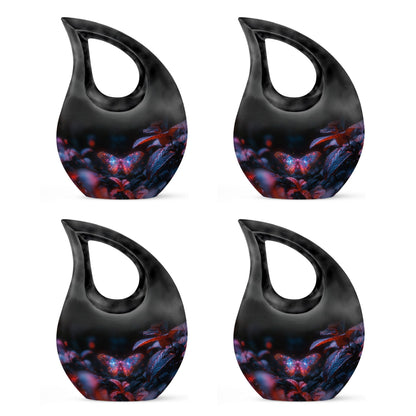Artistic Mystic Butterfly Aura Urn, 10-Inch Cross