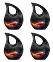 Phoenix Rising Cremation Urns For Large Human - Funeral Urns For Men
