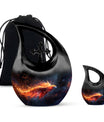 Phoenix Rising Cremation Urns For Large Human - Funeral Urns For Men