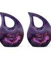 Twilight Magic Flight Urn, 10-Inch Cross Drop Cremation Urn 