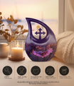 Twilight Magic Flight Urn, 10-Inch Cross Drop Cremation Urn 