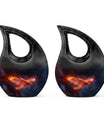 Phoenix Bird Cremation Urn for Human Ashes - Urn for Men & Women