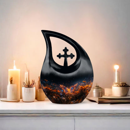 10 inch Luminous Firefly Garden Urn for human ashes