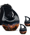 Sparkling Fiery Butterfly Urns for Mom - Large Butterfly Cremation Urns