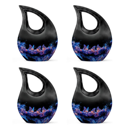 10-inch Neon Butterfly Nebula Urn,