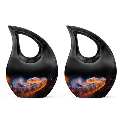 Personalized Snake Cremation Urn for Adult - 10-inch, 200 cu in - Yatskia