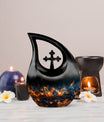 10 Inch Incandescent Butterfly Dreams Urn, Cross