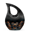 Glowing Butterfly Funeral Urn for Human Ashes - Cremation Urn For Adults