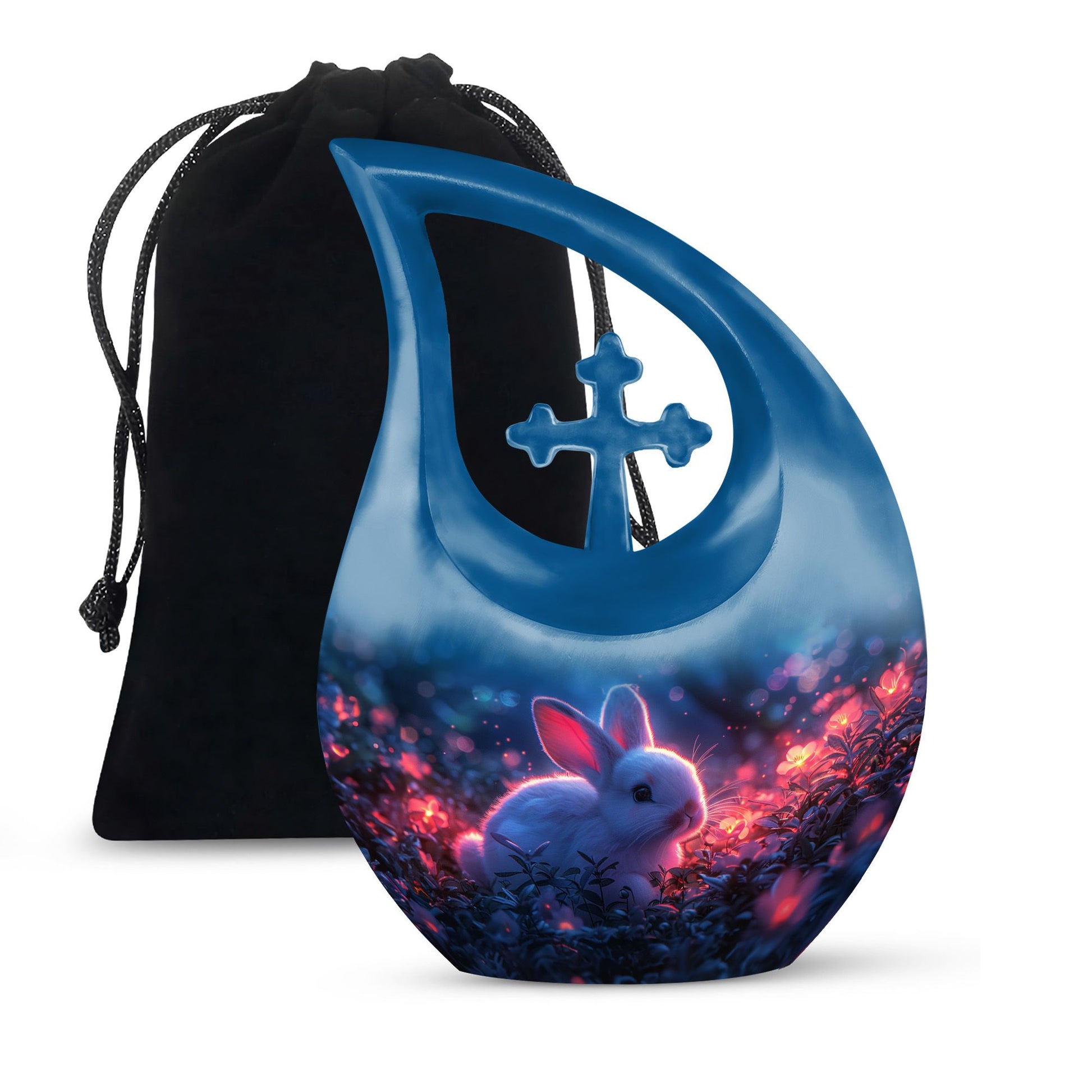 Beautiful Bunny Cremation Urn - Unique Decorative Design for Pet Urns