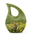 Bunny Rabbit Memorial Urn - Beautifully Designed Keepsake Urns For Pet