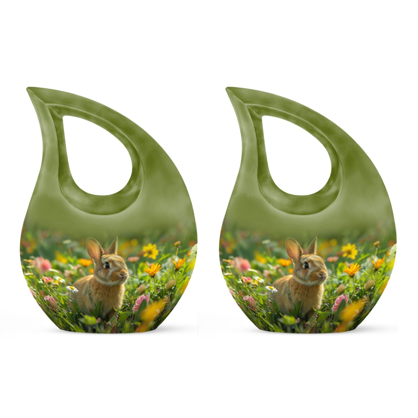 Personalized Pet Keepsake Urn for Pet Ashes - 10-inch, 200 cu in - Yatskia