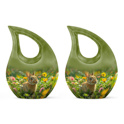 Personalized Pet Keepsake Urn for Pet Ashes - 10-inch, 200 cu in - Yatskia
