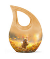 Golden Bunny Cremation Urns For Human Ashes For Mom and Dad