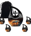 Fierce Polar Bear Urn - Bear Funeral Large Cremation Urns For Ashes