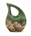 Bunny Engravable Urns For Human Ashes - Rabbit Large Cremation Urns