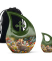 Bunny Engravable Urns For Human Ashes - Rabbit Large Cremation Urns