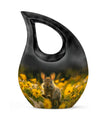 Bunny Rabbit Urn For Cremation - Rabbit Funeral Large Urns For Ashes